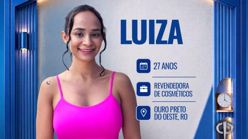 Luiza é confirmada na Casa do Patrão - Reprodução/RECORD