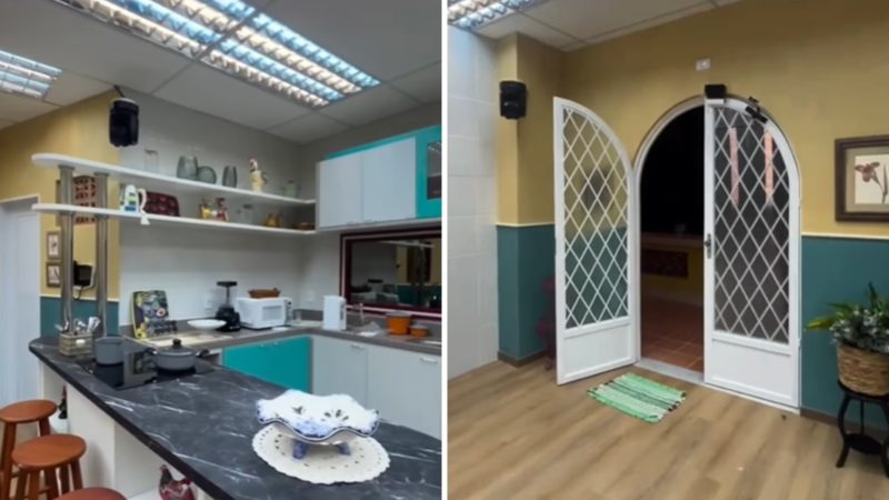 Casa do Patrão ainda em obras - Reprodução/Casa do Patrão