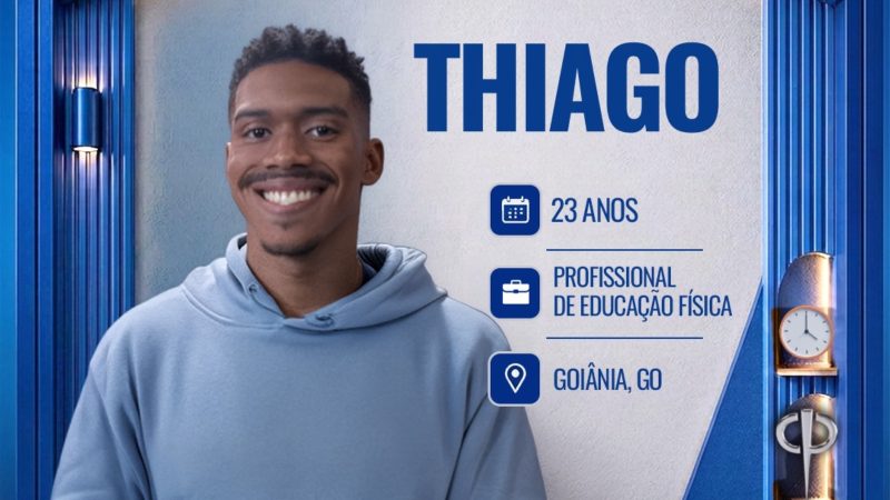 Thiago Monteiro foi confirmado na Casa do Patrão - Reprodução/RECORD