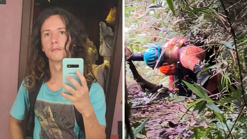 Resgate de jovem desaparecido em SC vai seguir com drone térmico - Reprodução/ND Mais