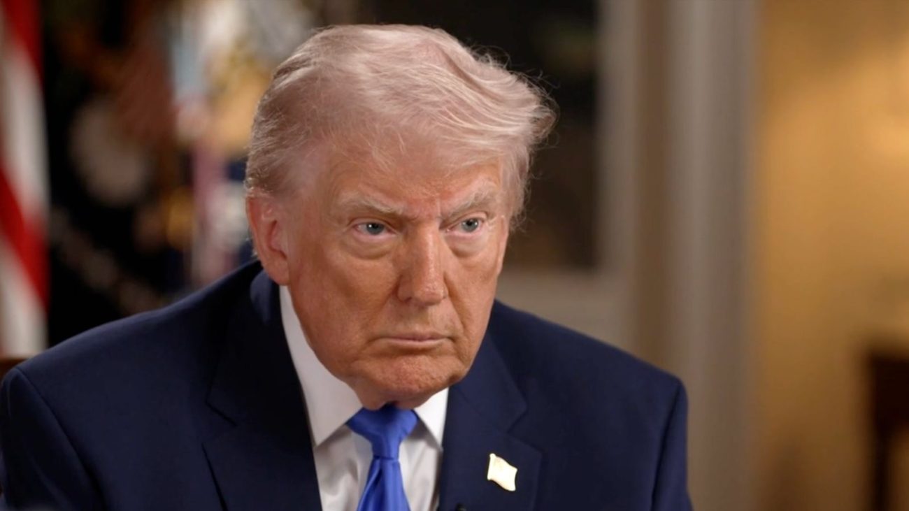 Imagem de Donald Trump, presidente dos EUA