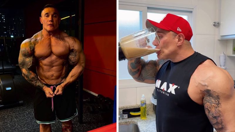 Fabio Giga acumula quase 4 milhões de seguidores no Instagram - FABIO GIGA BODYBUILDER PRO/fabiogigapro/Instagram