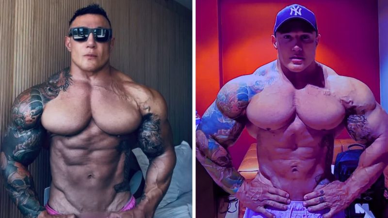 Fabio Giga acumula quase 4 milhões de seguidores no Instagram - FABIO GIGA BODYBUILDER PRO/fabiogigapro/Instagram