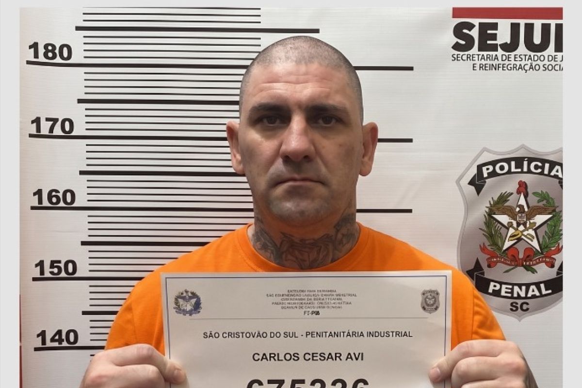 Outra detento foragido foi recapturado a 79 KM da unidade prisional. Foto: Sejuri/ND Mais