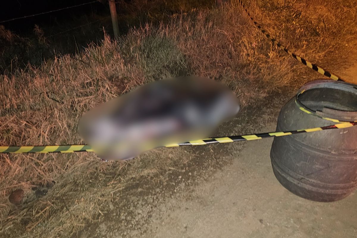 Mulher encontrada morta em Capinzal no interior do município durante a tarde de quarta-feira (17). Foto: Capinzal FM/ND Mais