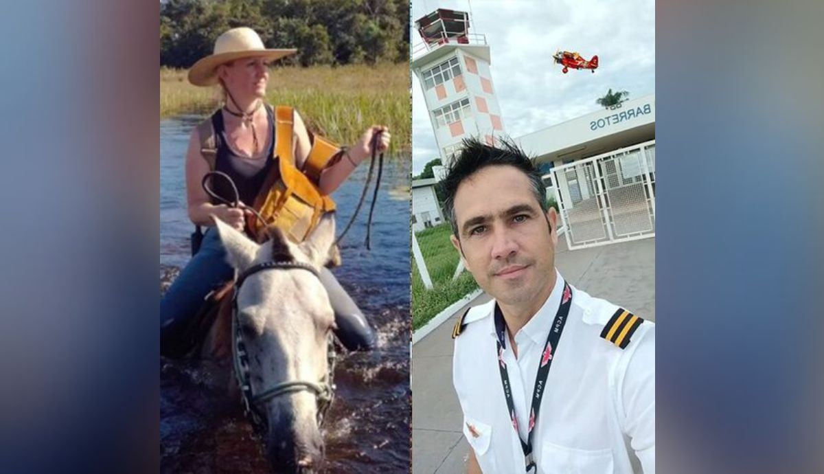 Entre as vítimas estão a alemã Lydia Theresia Mocklinghoff e o piloto da aeronave, Henrique MartinFoto: X/Reprodução/ND Mais