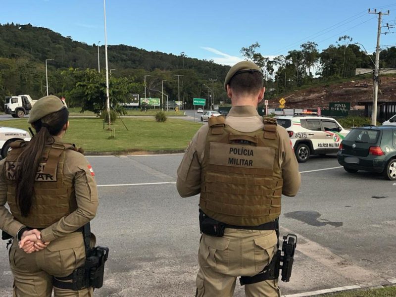 Homem é baleado em Blumenau após discussão entre vizinhos - Luciano Cerin/ND Mais
