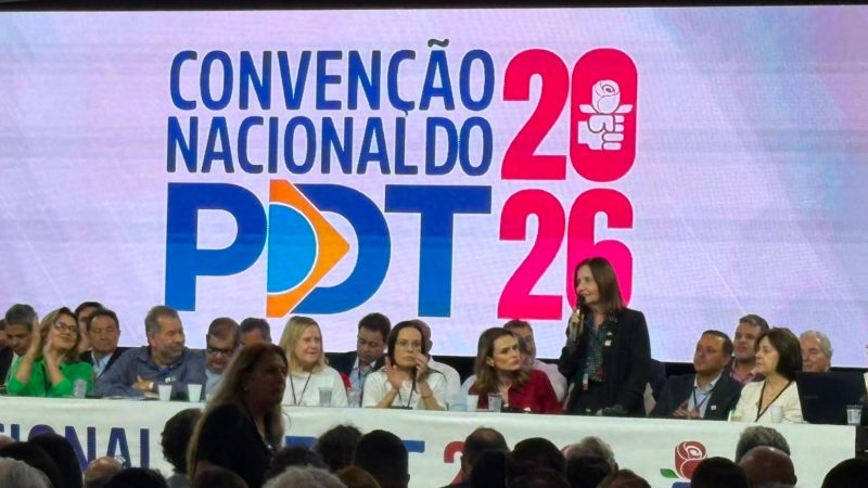 Legenda oficializou apoio a Lula em convenção nacional que destacou a força da senadora Leila do Vôlei na disputa contra o PL no Distrito Federal. - Joice Golçalves/ND Mais