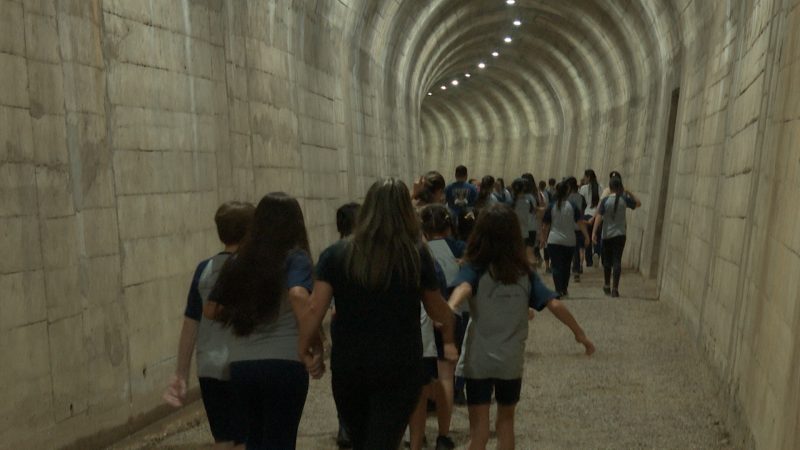 A reabertura do túnel Edmundo da Silva Pozes promete atrair não apenas historiadores, escolas e crianças, mas também entusiastas do cicloturismo e do ecoturismo para a região de Apiúna. - Gustavo Féo/NDTV/ND Mais