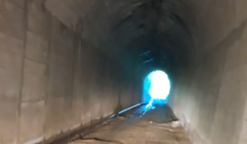 Por dentro do maior túnel da Estrada de Ferro de SC, abandonado por 50 anos - @anadotem/Reprodução/ND Mais