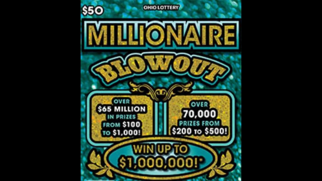 O prêmio faz parte da nova modalidade “Millionaire Blowout”, lançada pela Loteria de OhioFoto: Ohio Lottery/ND Mais