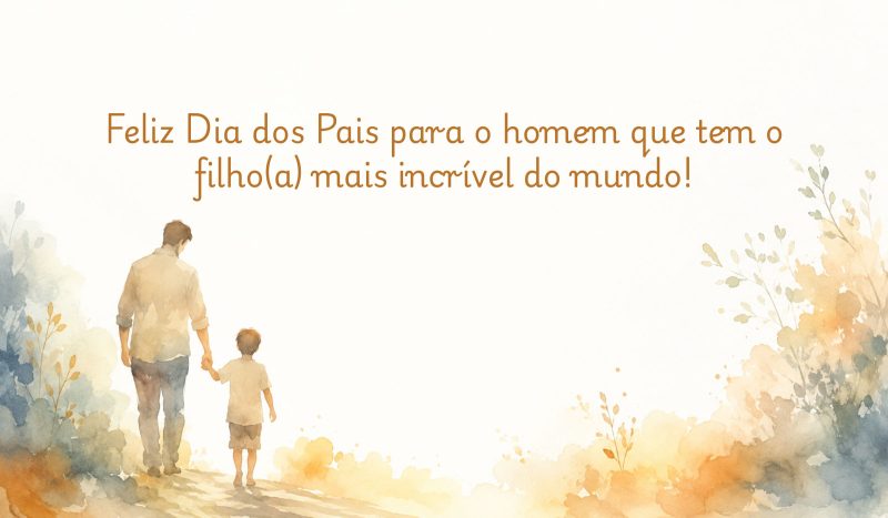 Frases de Feliz Dia dos Pais para enviar pelo WhatsApp - Canva/ND Mais