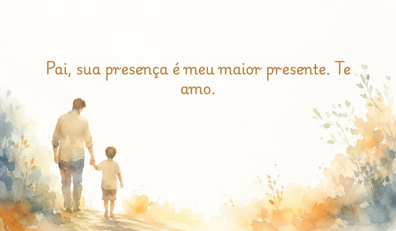 Frases de Feliz Dia dos Pais para enviar pelo WhatsApp - Canva/ND Mais