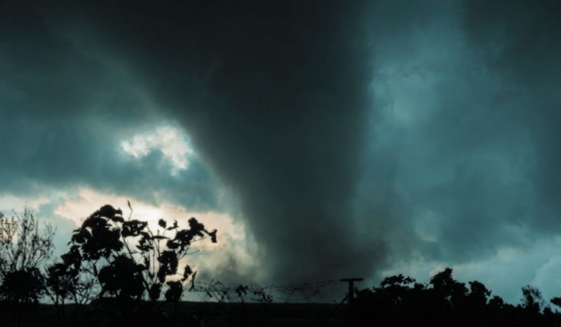 Tornado no Rio Grande do Sul assusta moradores durante temporais - Vitor Goede/@GoedeTDS/X
