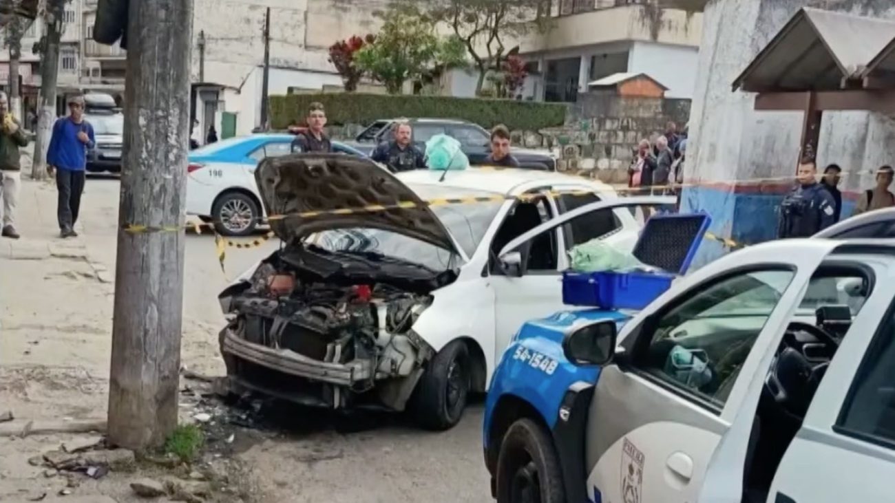 Jovem de 26 anos foi emboscado por sete criminosos com camisas da Polícia Civil em Teresópolis; família cobra justiça e polícia investiga guerra de facçõesFoto: RECORD/Reprodução/ND Mais