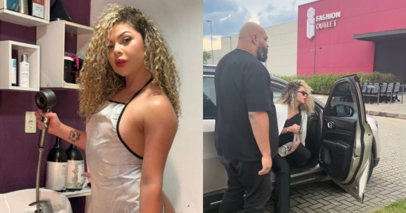 Daniella Motta, dona de barbearia nudista, relata ameaças e contrata segurança particular em Florianópolis - Reprodução/@danimotta__/ND Mais