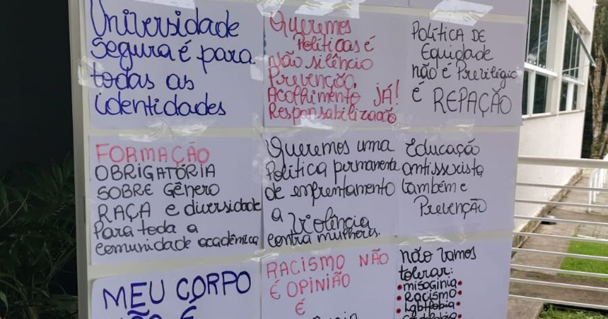Udesc diz que investigação de suposta ‘lista de estupráveis’  passou para a ReitoriaFoto: Arquivo pessoal/ND Mais