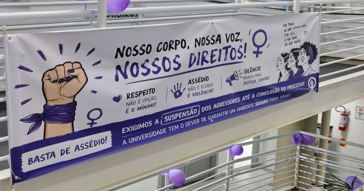 Após ‘lista de estupráveis’, alunas levam pautas a Udesc Foto: Arquivo pessoal/ND Mais