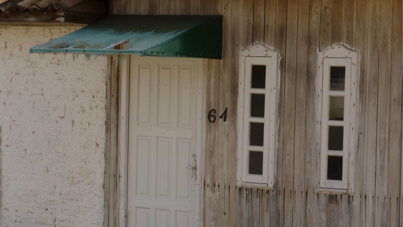 Casa onde o crime ocorreuFoto: Reprodução/NDTV RECORD/ND Mais