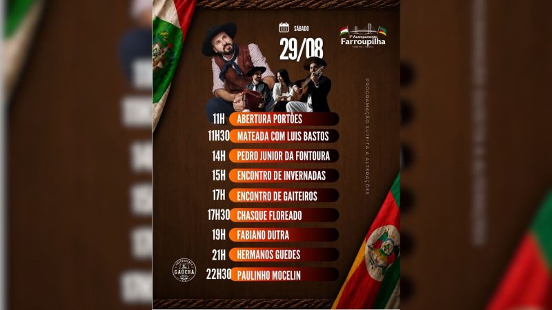 Evento na Arena Floripa celebra cultura gaúcha, terá shows nacionais, apresentações tradicionalistas, gastronomia típica e ação solidária - Divulgação/PMF/ND Mais