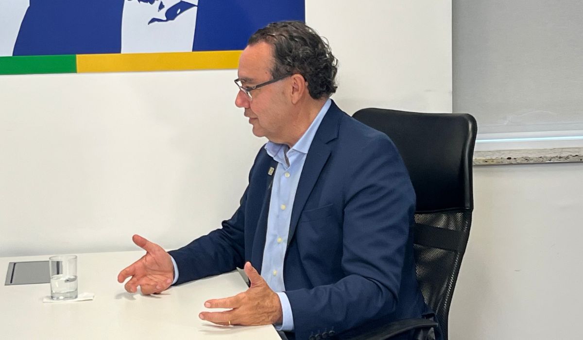 Augusto Cury durante entrevista exclusiva ao ND Mais em São PauloFoto: ND Mais