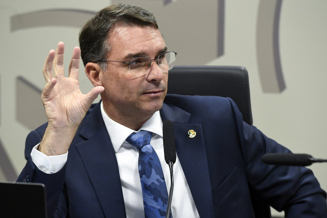 Flávio Bolsonaro propõe cortes de despesas no plano de governoFoto: Jefferson Rudy/Agência Senado/ND Mais