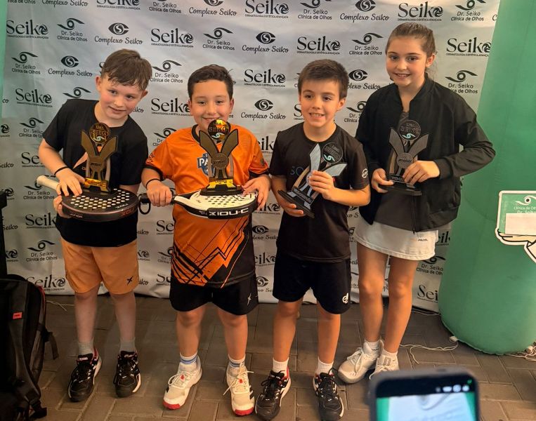 Pequeno Cauã volta de Videira com título de Campeão