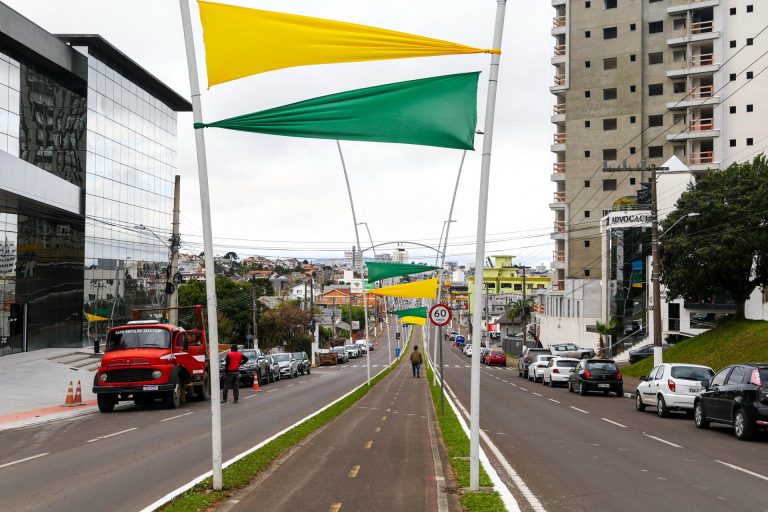 Avenidas de Lages ficam prontas para os desfiles cívicos da Semana da Pátria
