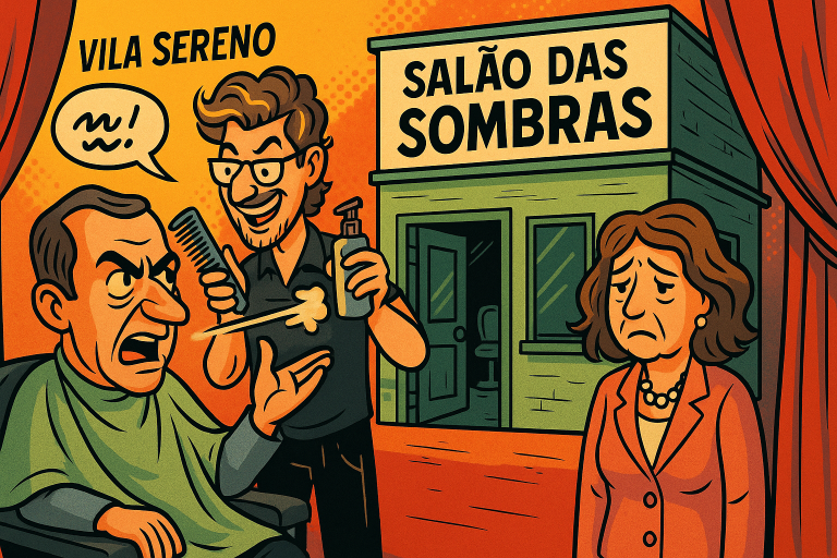 O Salão de Vila Sereno e o Grande Espetáculo das Sombras